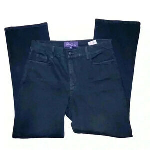 NYDJ Bootcut Black Jeans Size 16P